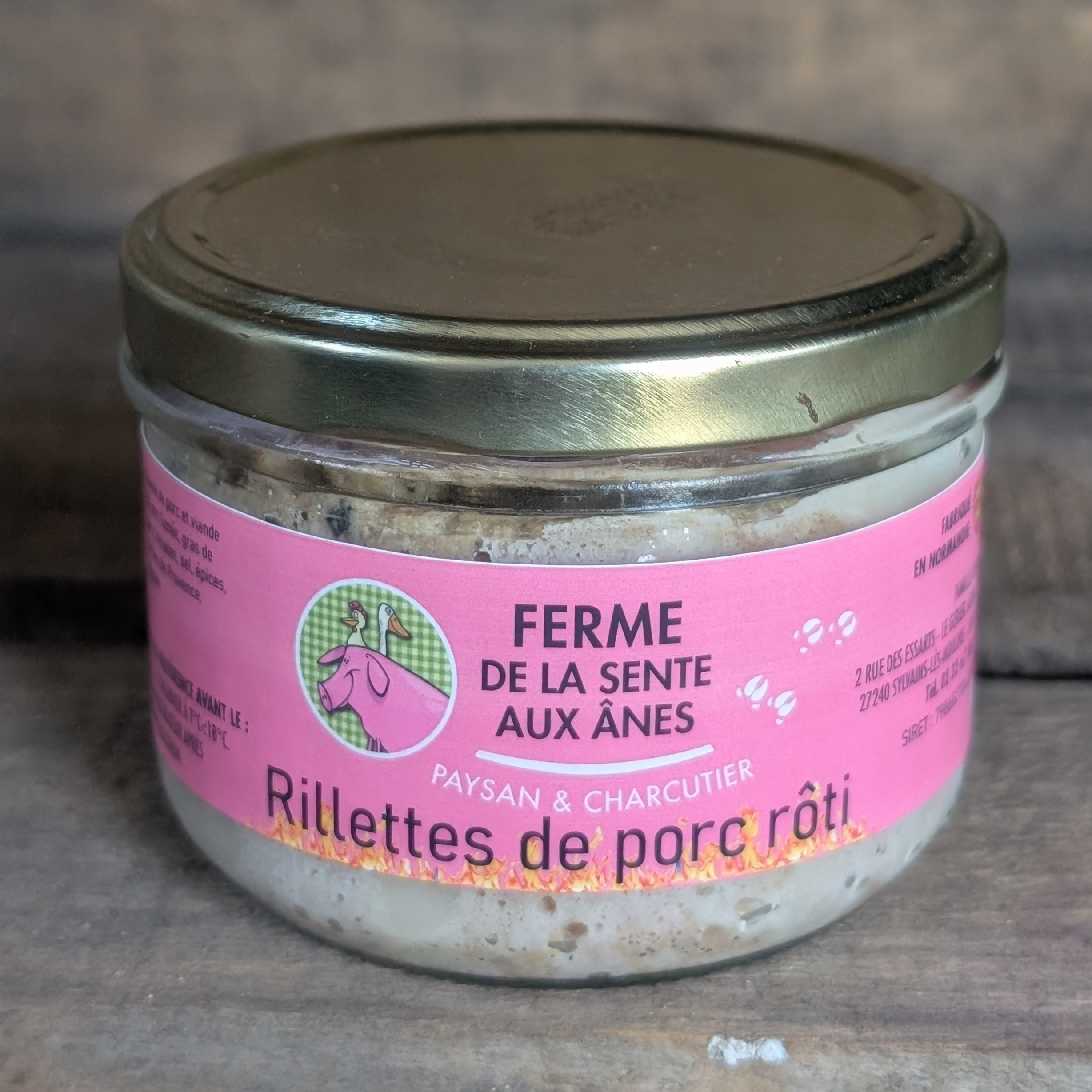 Rillette de Porc Rôti (180g)
