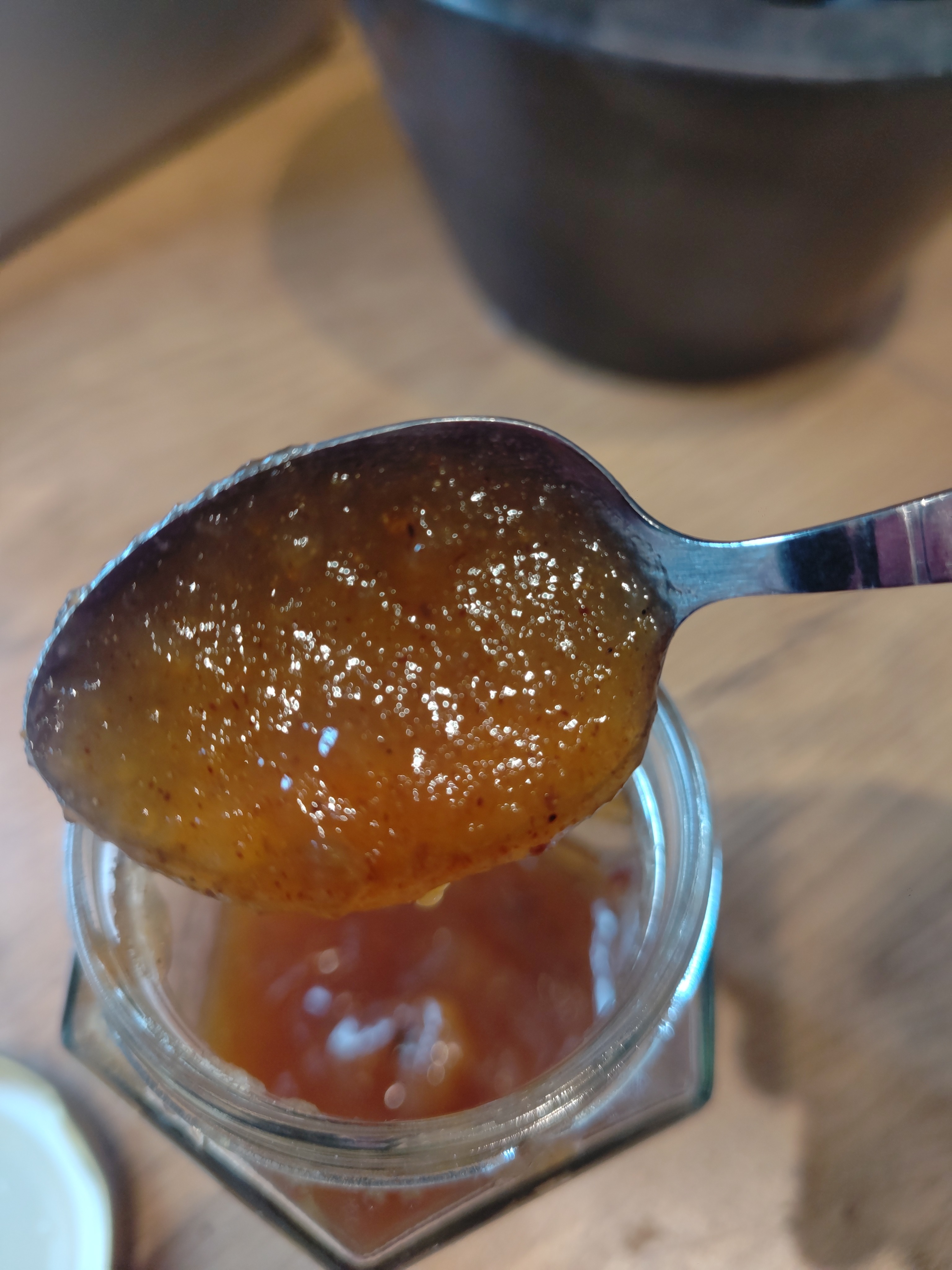 Confiture Kaki Pomme Épices 300gr