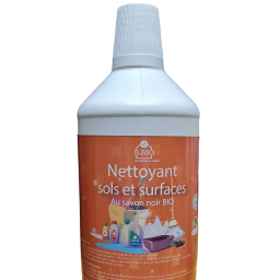 ZZZ - Nettoyant au savon noir bio sols et surfaces - 1l