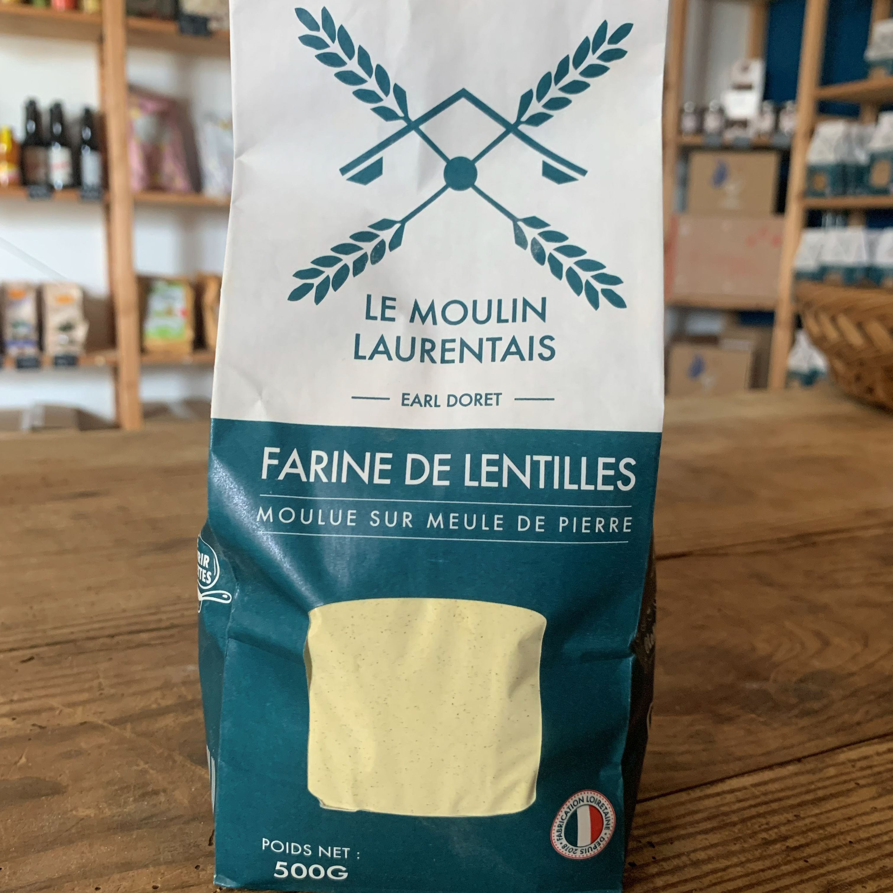FARINE DE LENTILLES - 500g