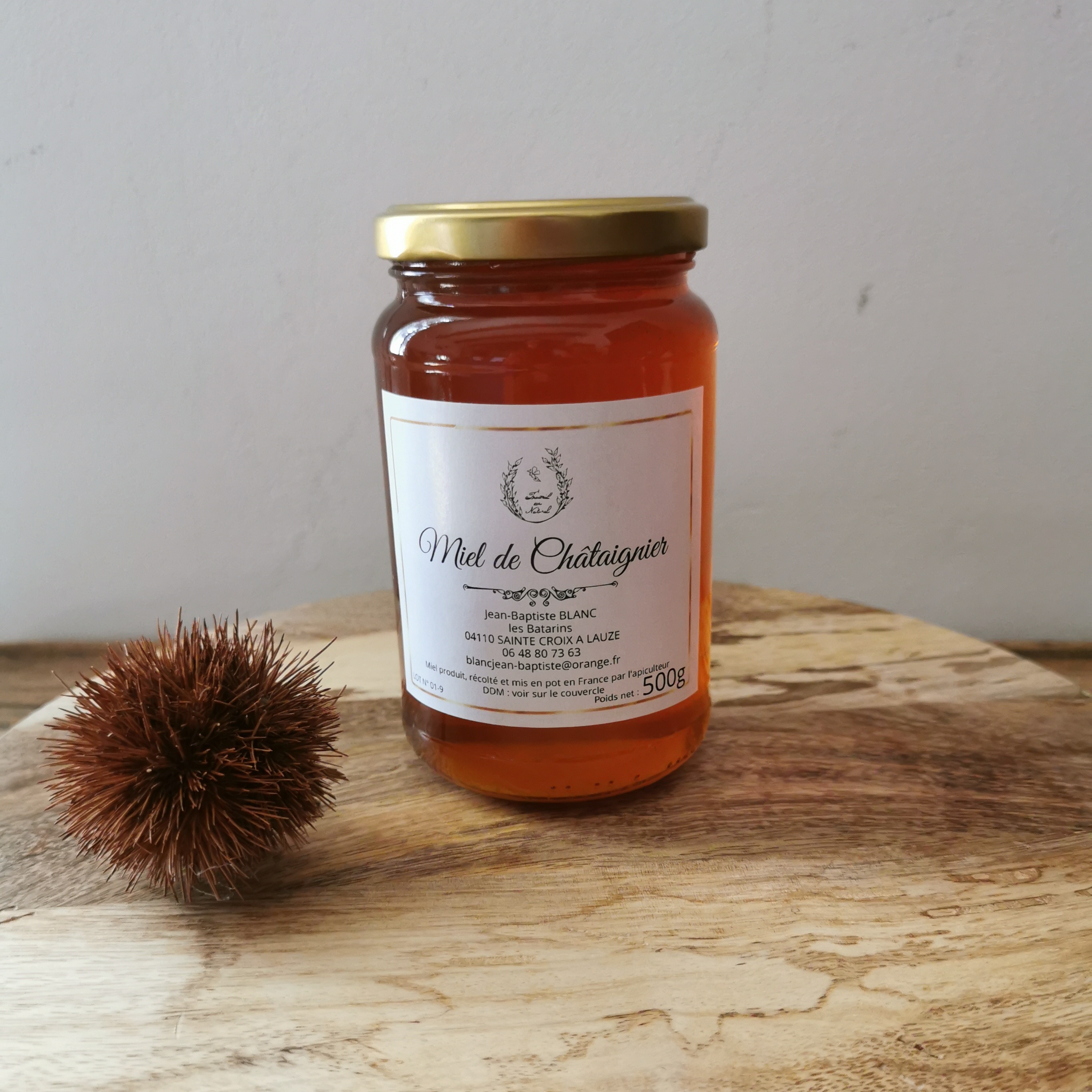 Miel de chataîgner 500g