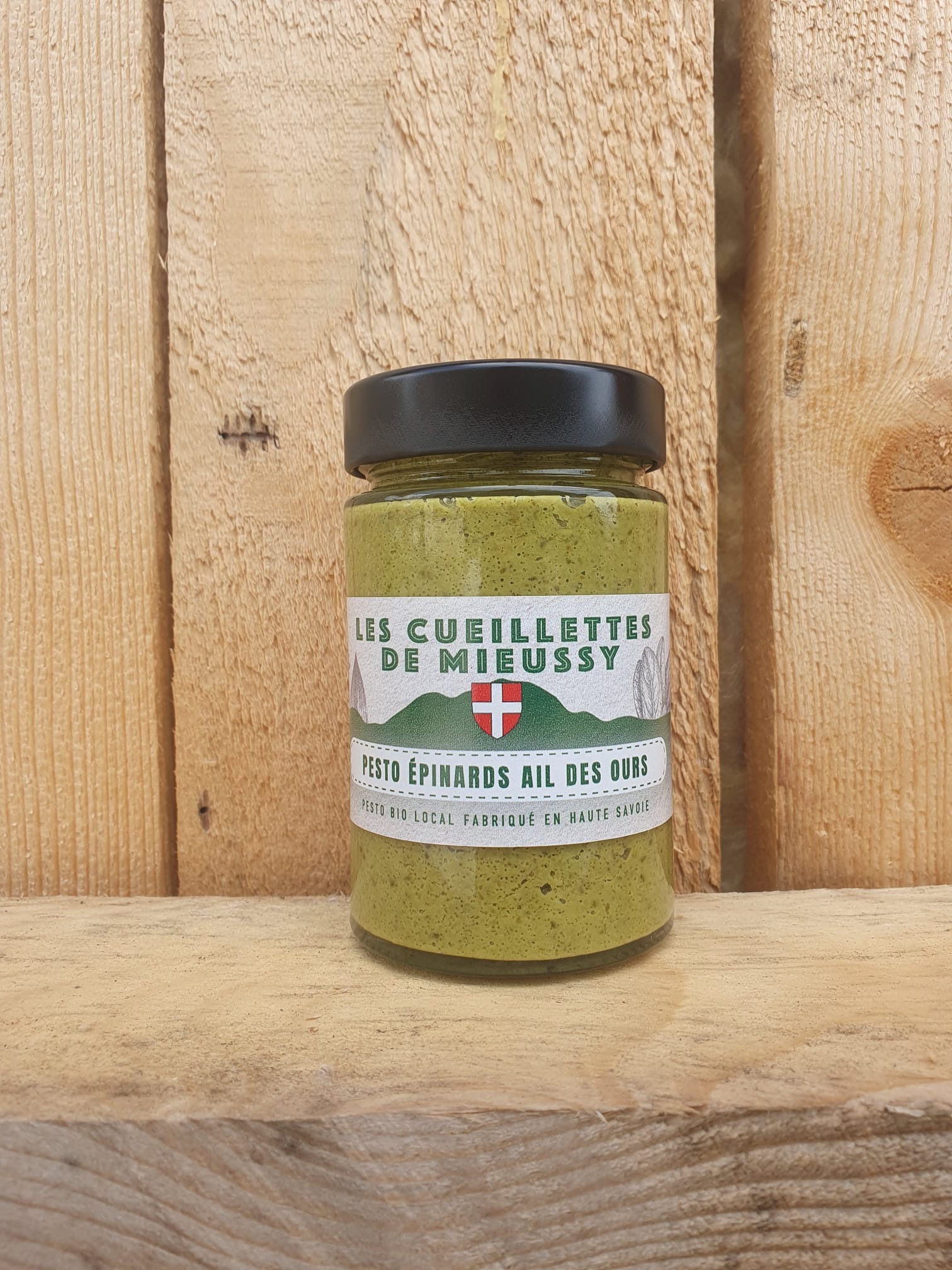Pesto Epinards Ail des ours 180 Gr Cdm