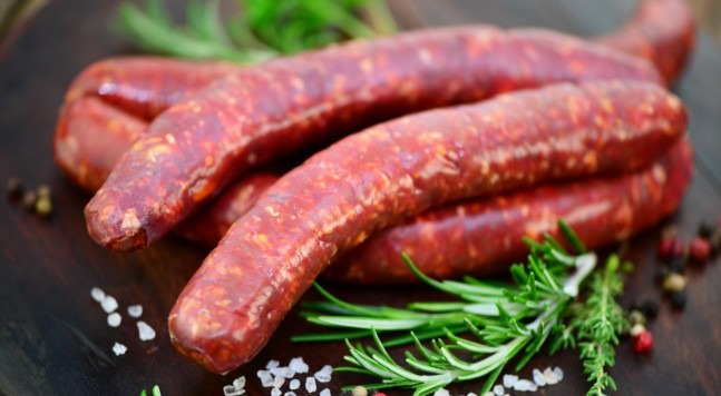 5 merguez de Boeuf le 6 septembre - 0,39kg