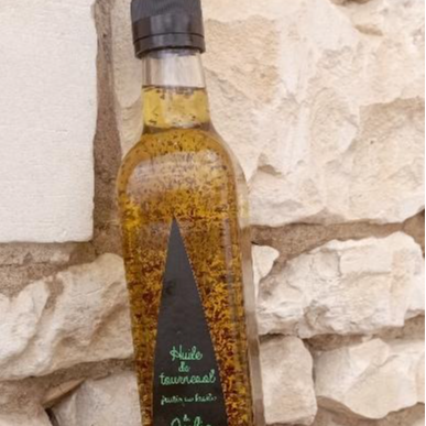 Huile de Tournesol Fruitée au Basilic - 50cl