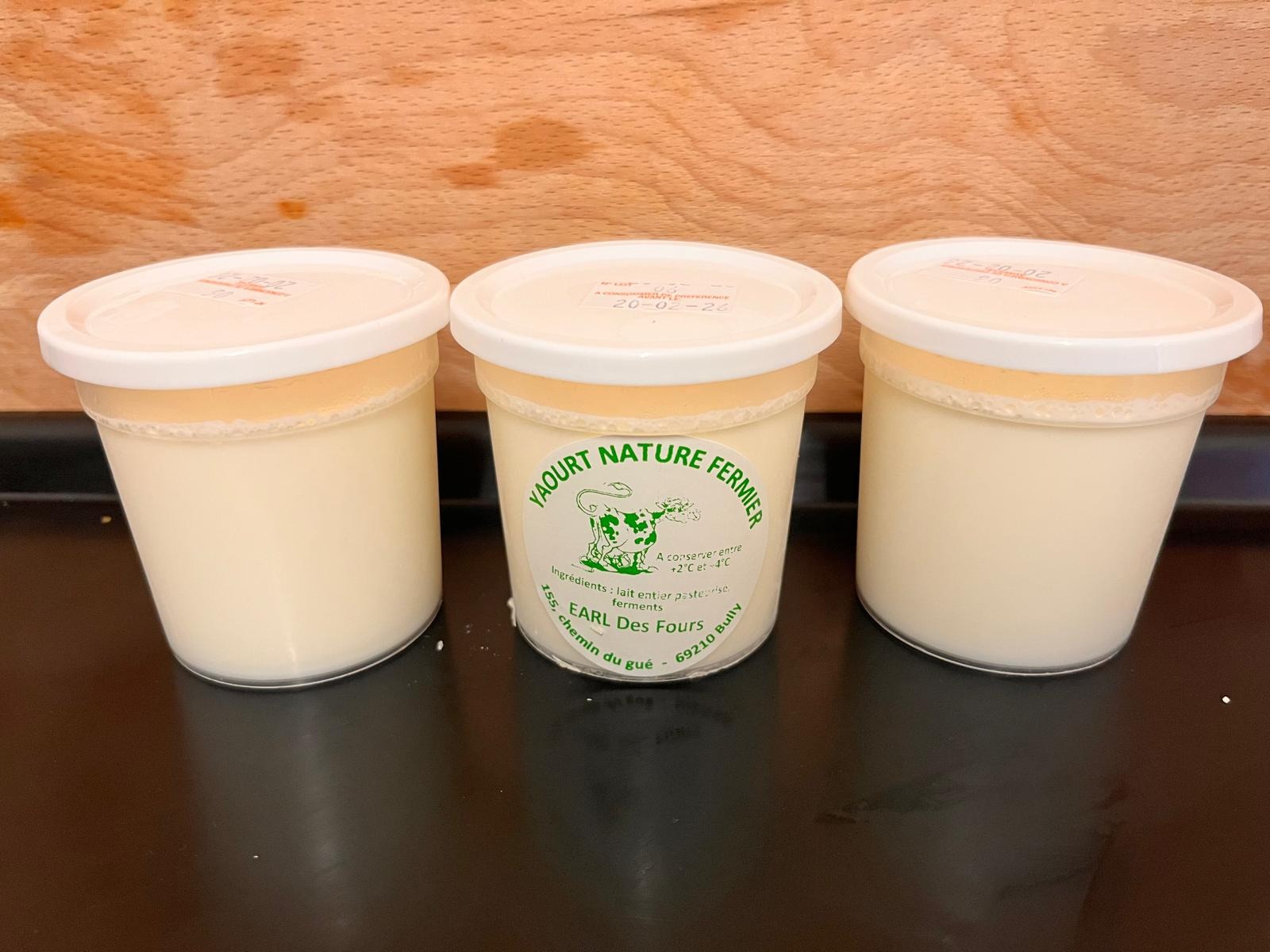 Yaourt nature x6 - 12,5cl