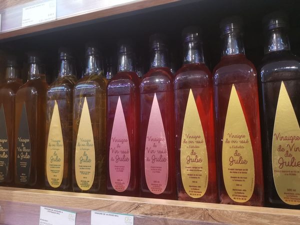 Vinaigre de vin rouge à l' échalote - 50cl