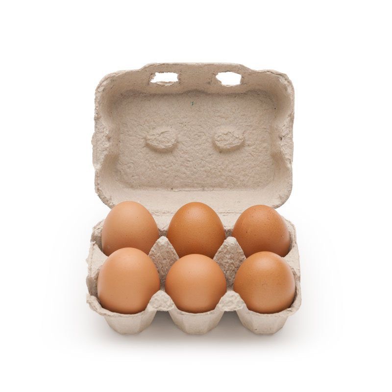 Oeufs frais BIO (Boîte de 6)
