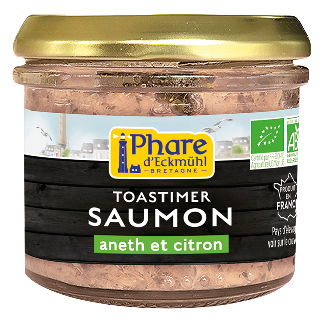 Toastimer saumon, aneth et citron - 90g