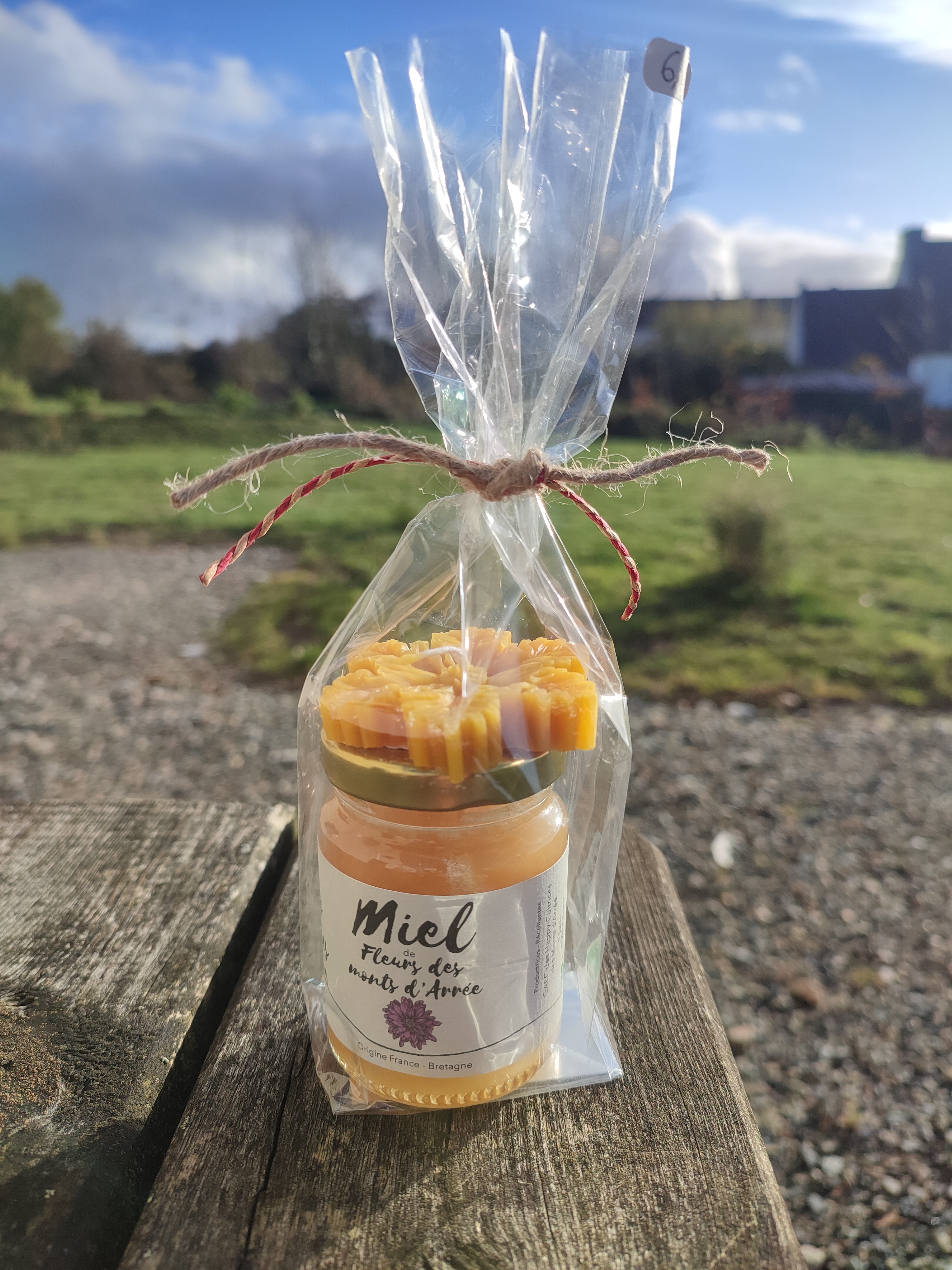 Coffret 125g Miel + Bougie