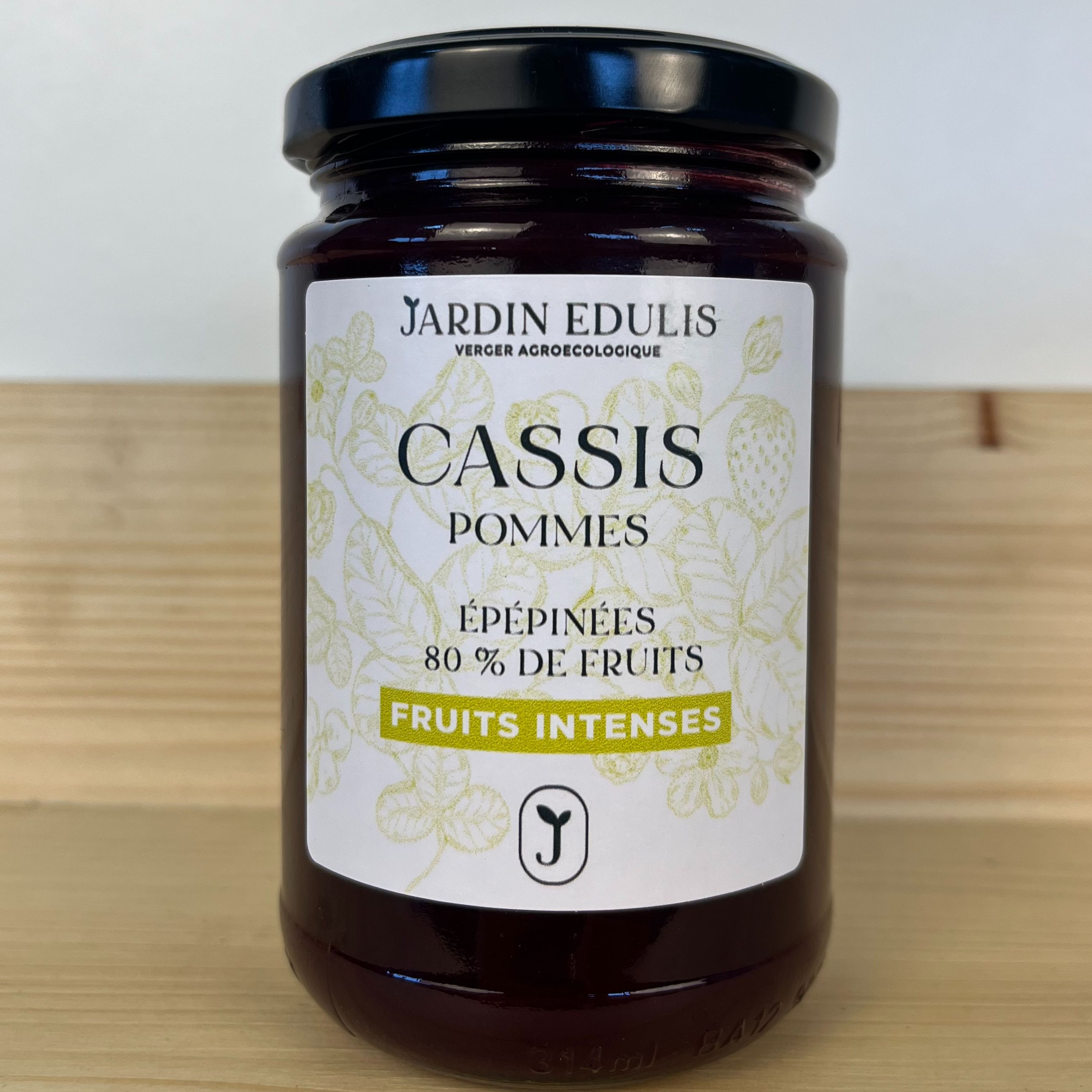 FRUIT INTENSE BIO : cassis pomme - 340g