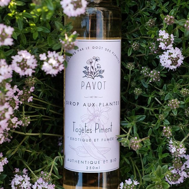 Sirop tagètes piment