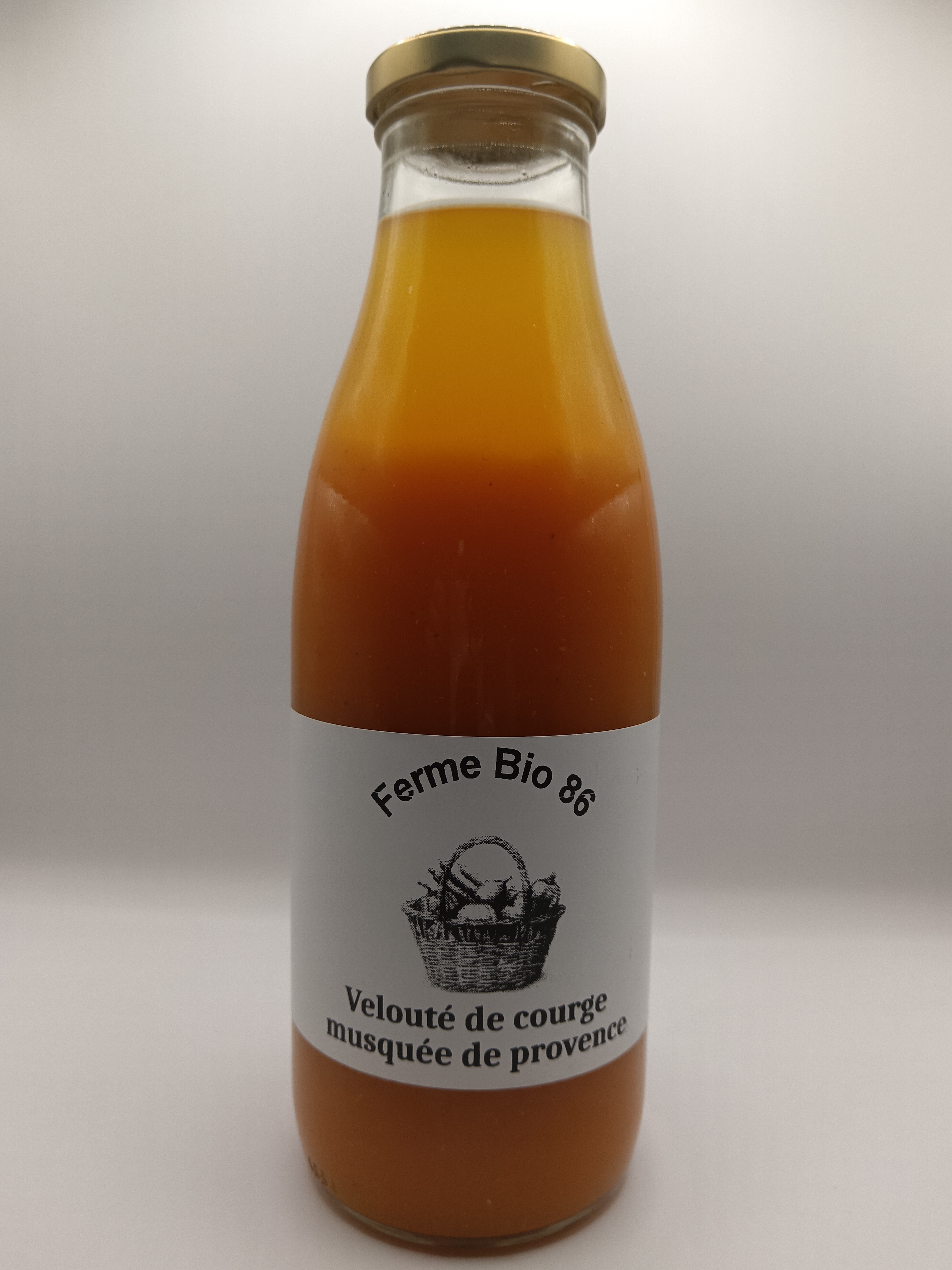 Soupe velouté de courge Musquée de Provence 75cl