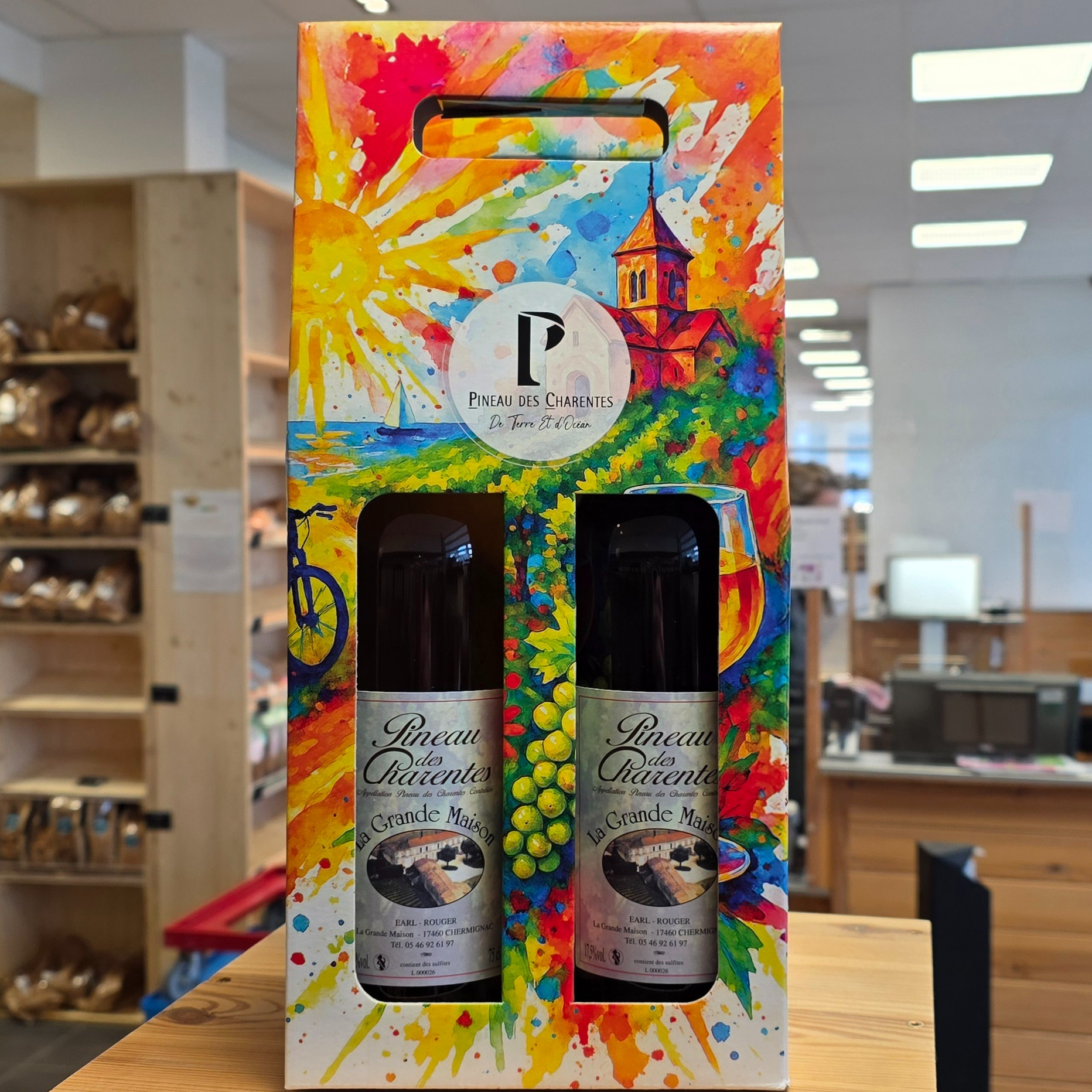 Coffret 2 Pineaux (2x75cL) - 150cl