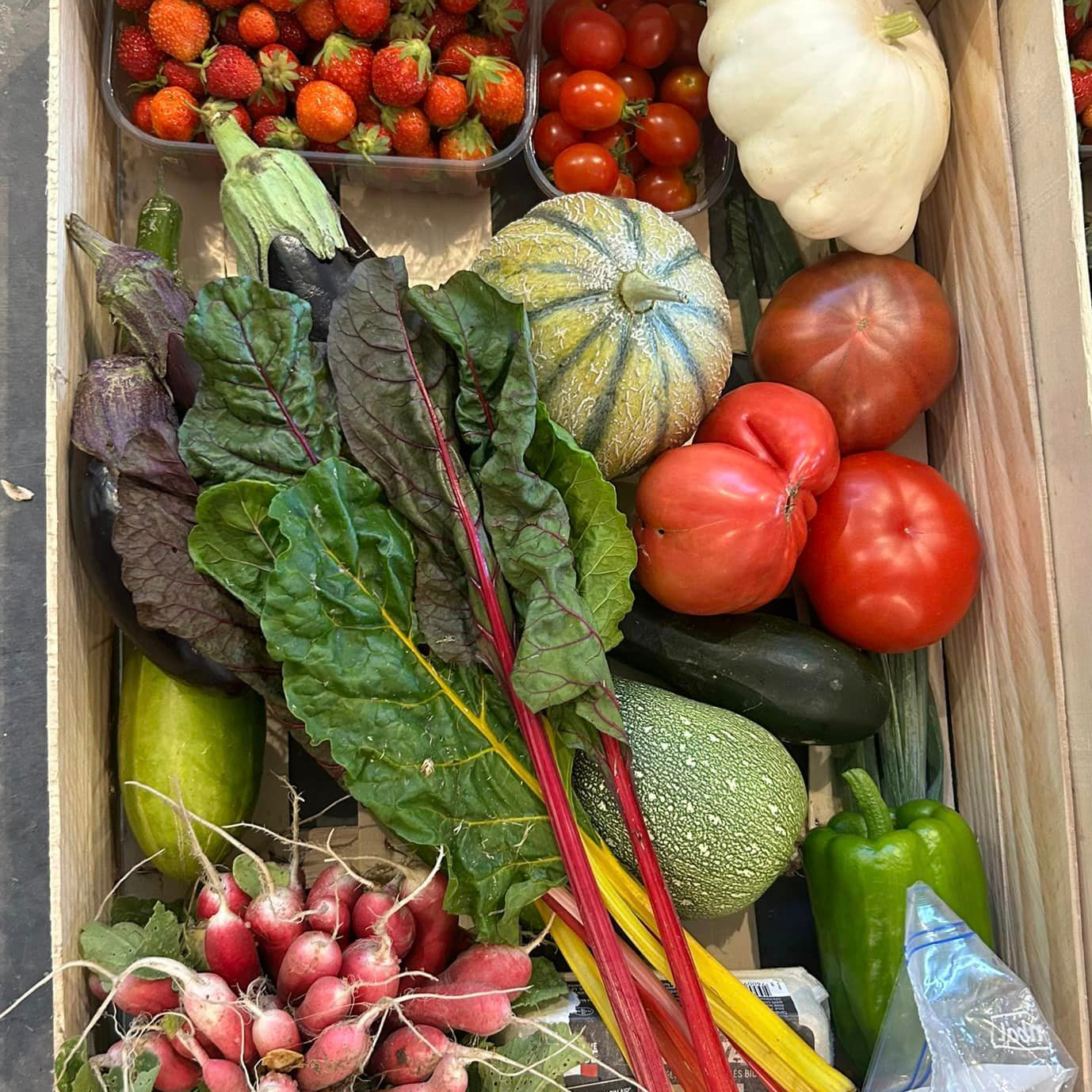 PANIER MOYEN DE LEGUMES