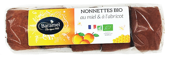 Nonnettes miel abricot BIO - 160g