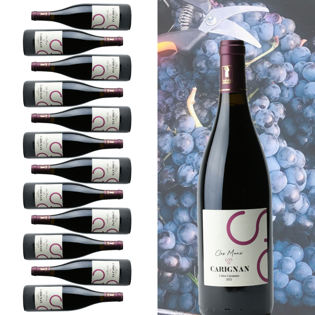 Carignan *2021* x12 - Vin rouge Bio IGP Côtes Catalanes