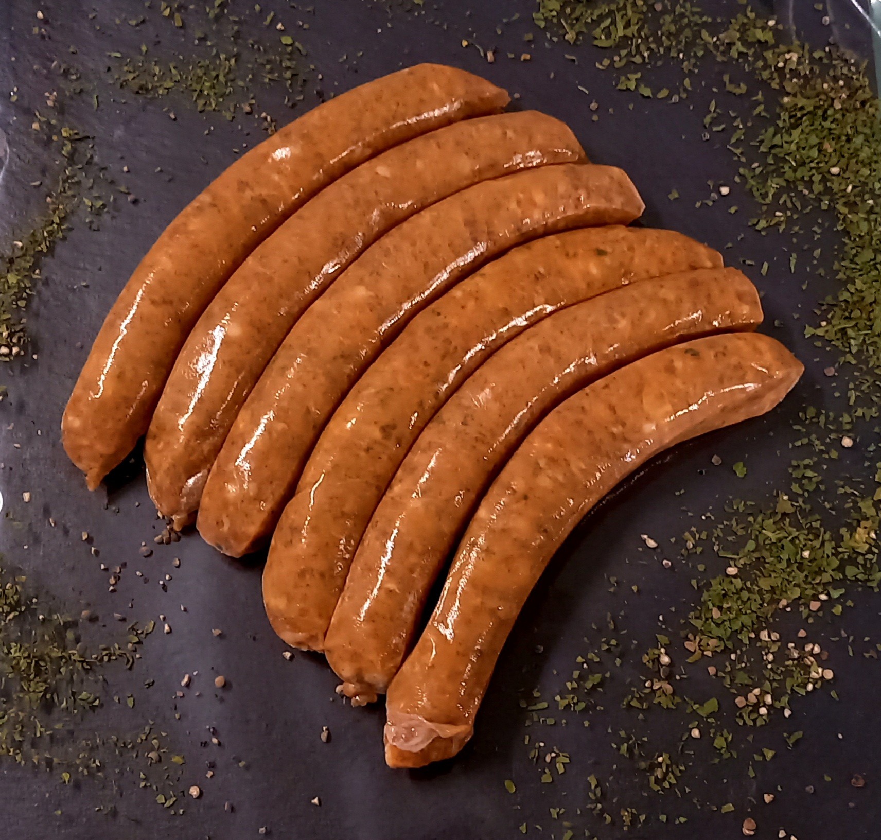 Chipolatas mexicaines bio (x6) - 0,48kg