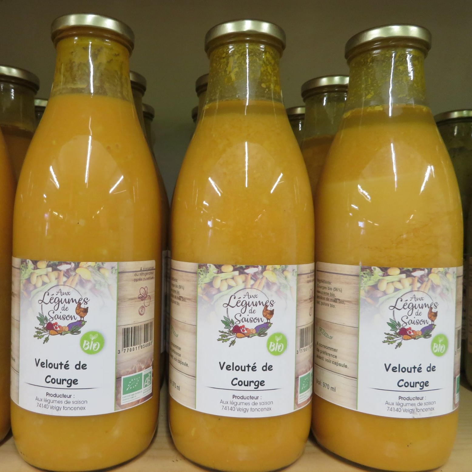 Velouté de courge Bio