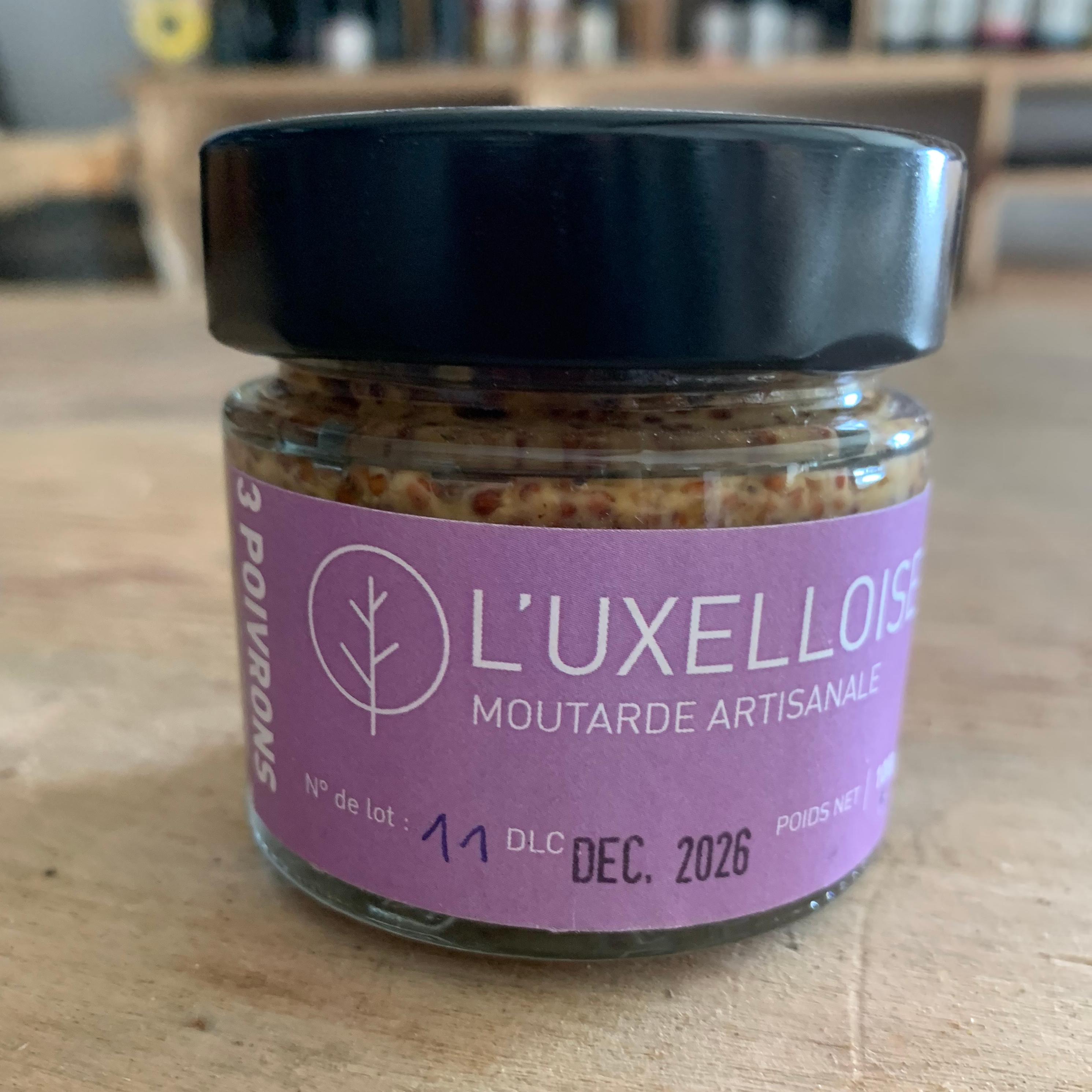 Moutarde 3 POIVRONS 200GR