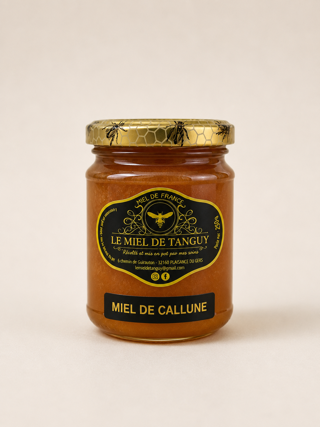 Miel de Bruyère de  Callune - 250g