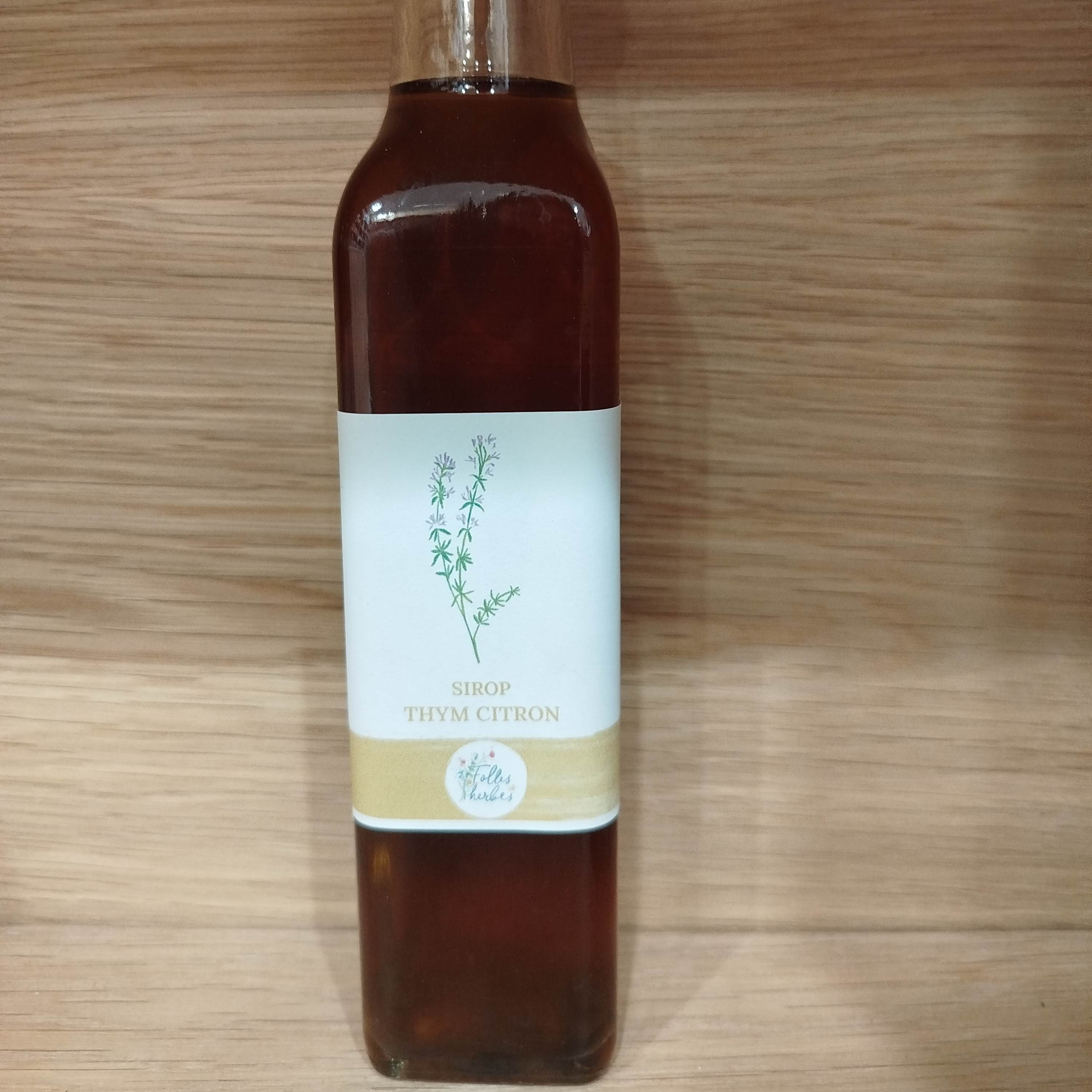 Sirop Thym Citron