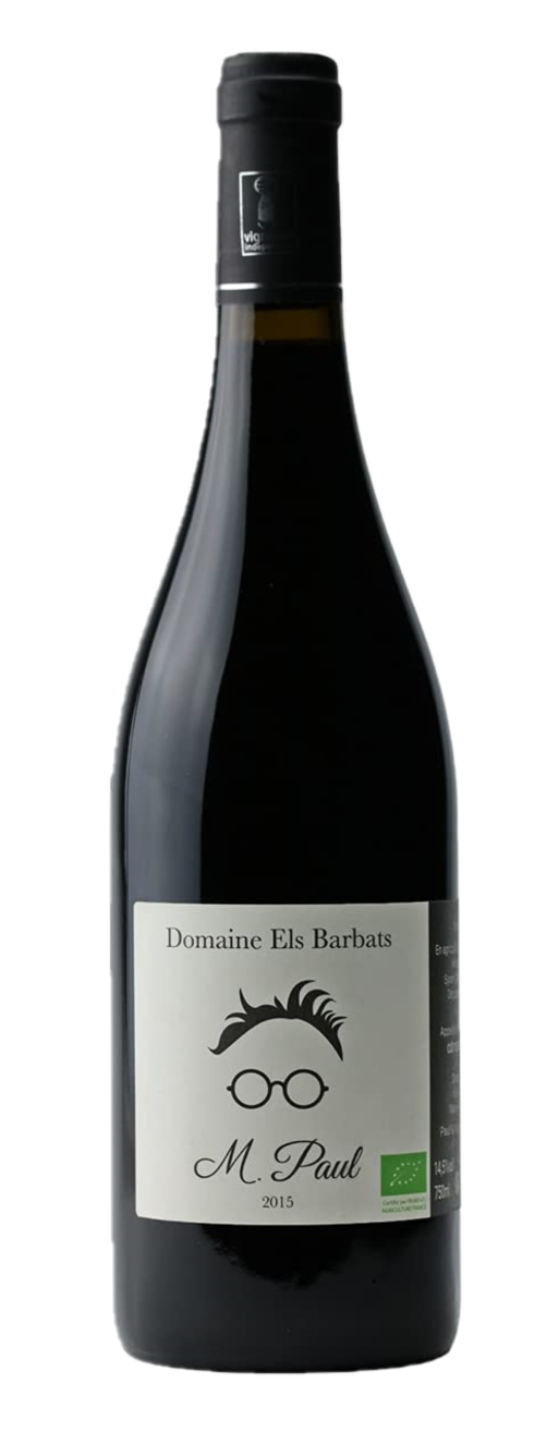 Monsieur Paul *2015* Vin rouge Bio AOP Côtes du Roussillon