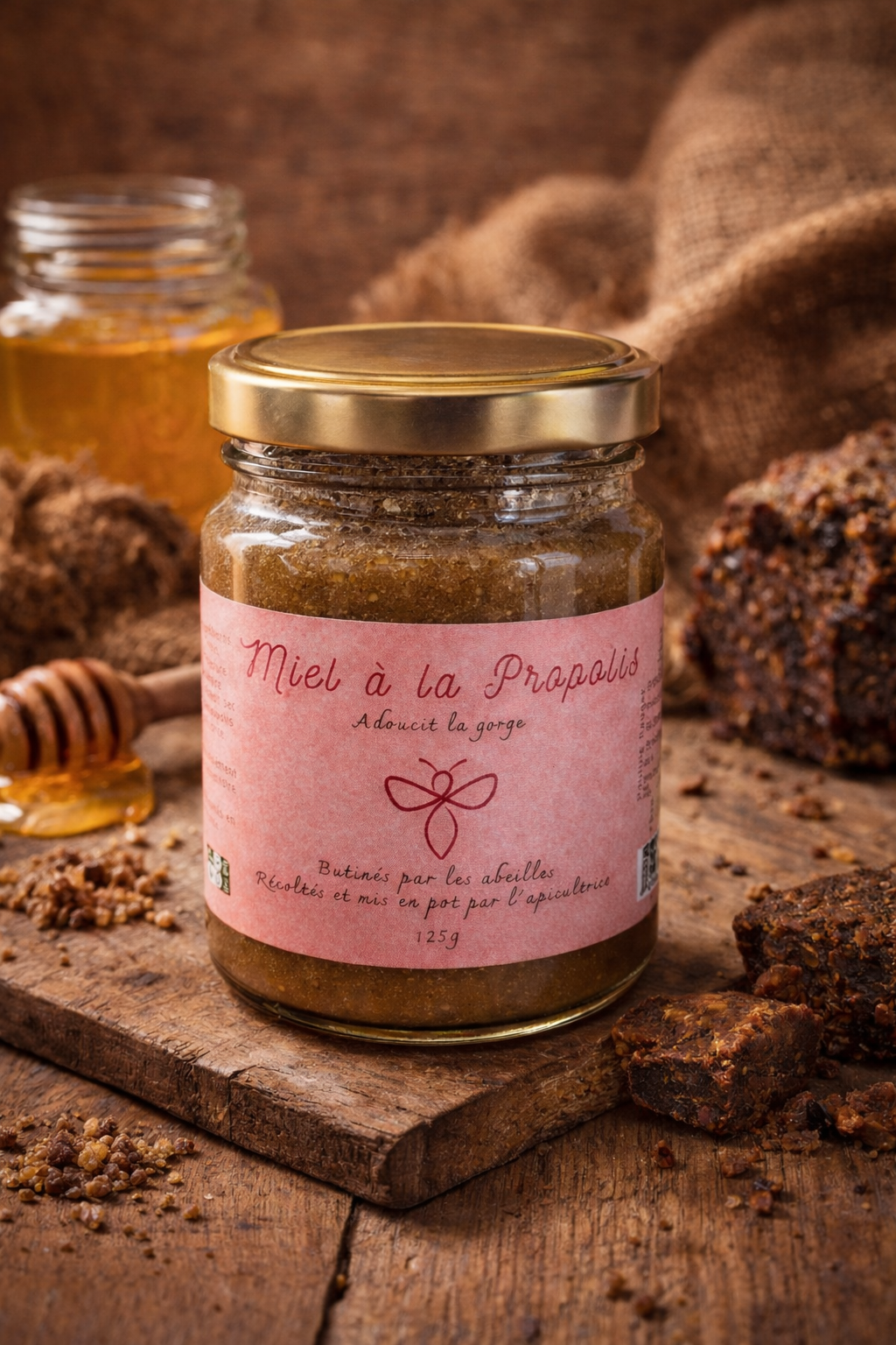 Miel à la propolis - 125g - 125g