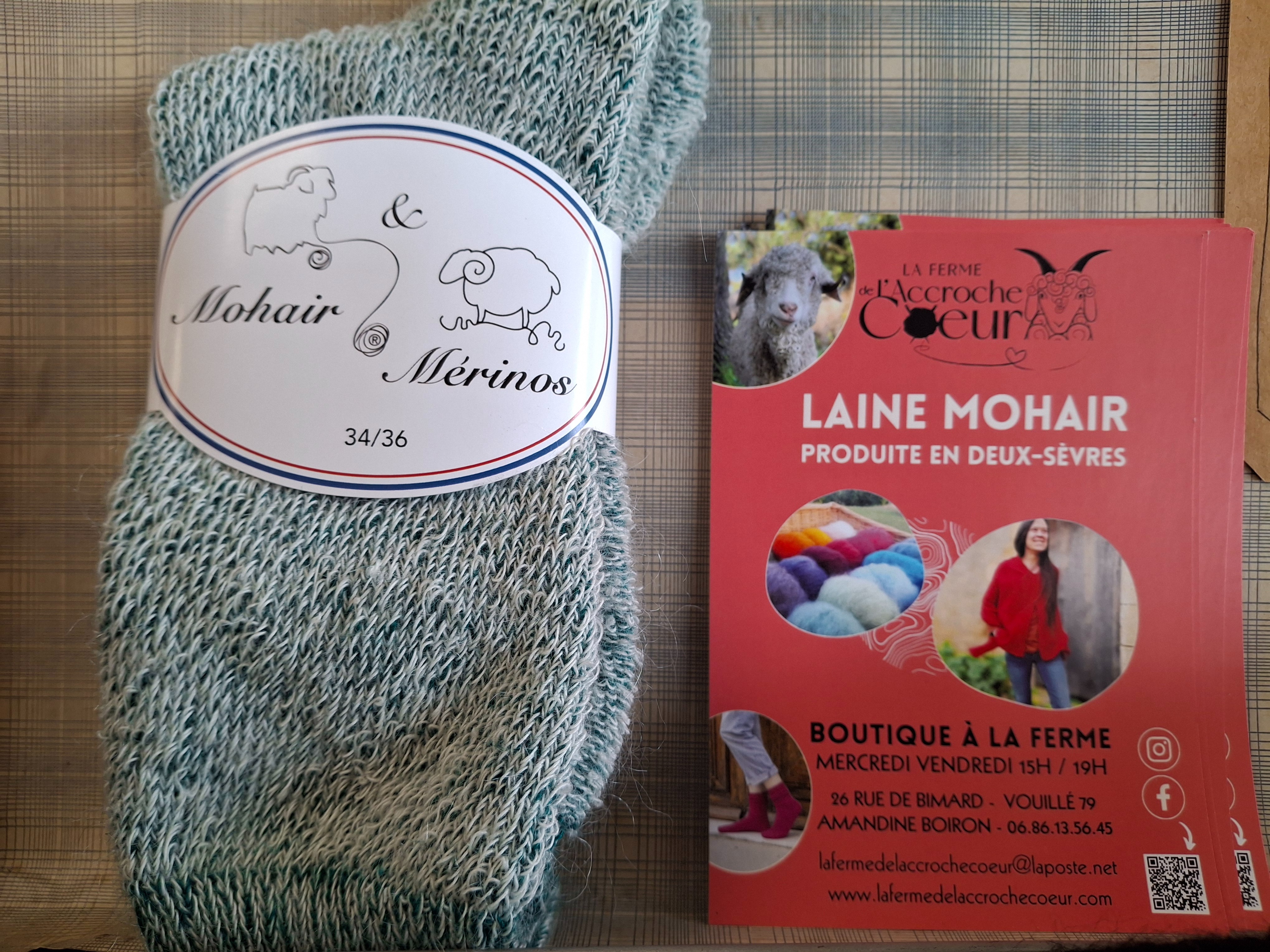 Chaussettes randonée mohair