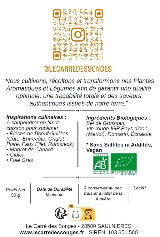 Sel Le Vigneron BIO - 90g