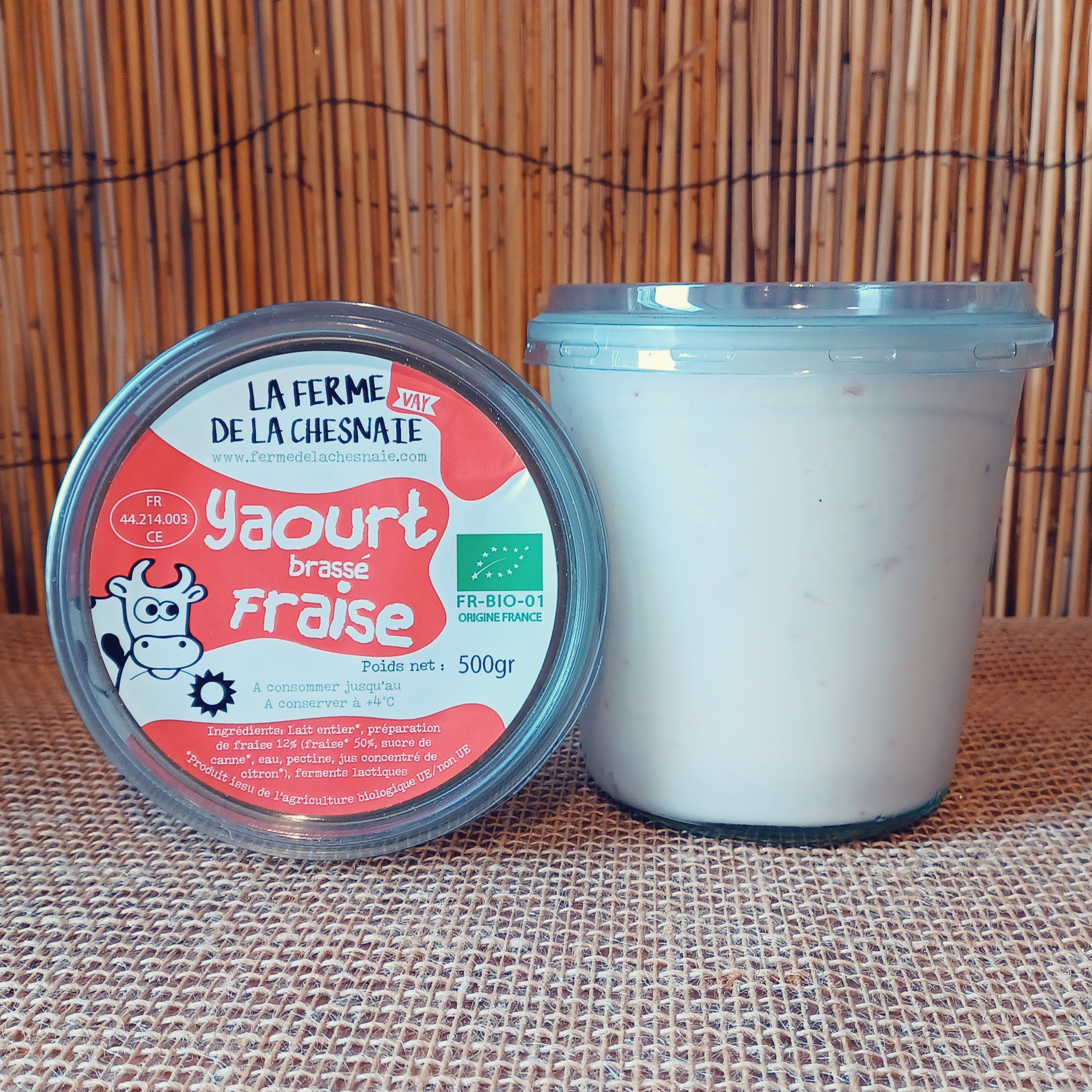 Yaourt Fraise - 500g