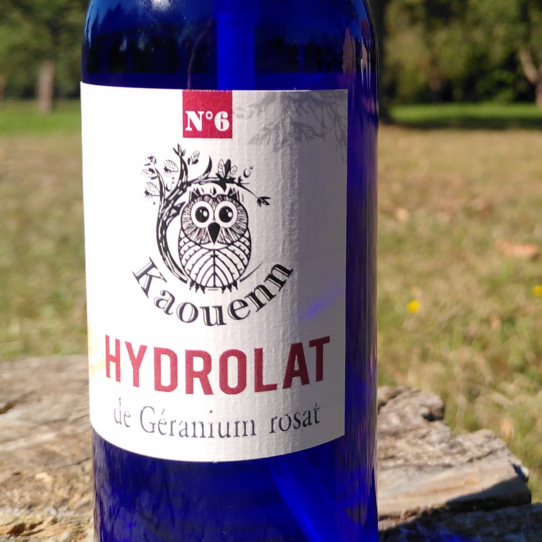 Hydrolat de Géranium rosat DISTILLATION 2024 - 0,4g