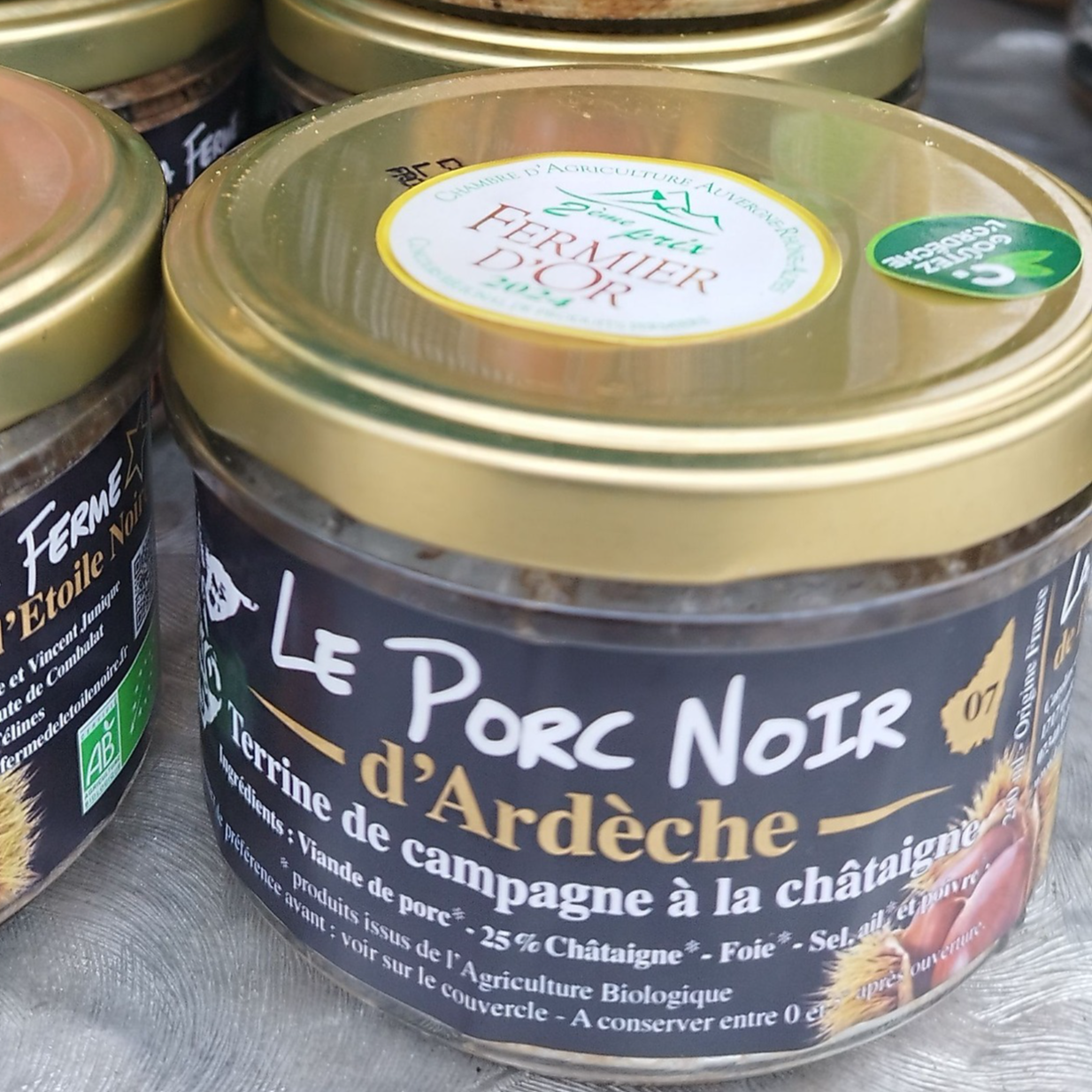 Terrine de Campagne à la châtaigne - 180g