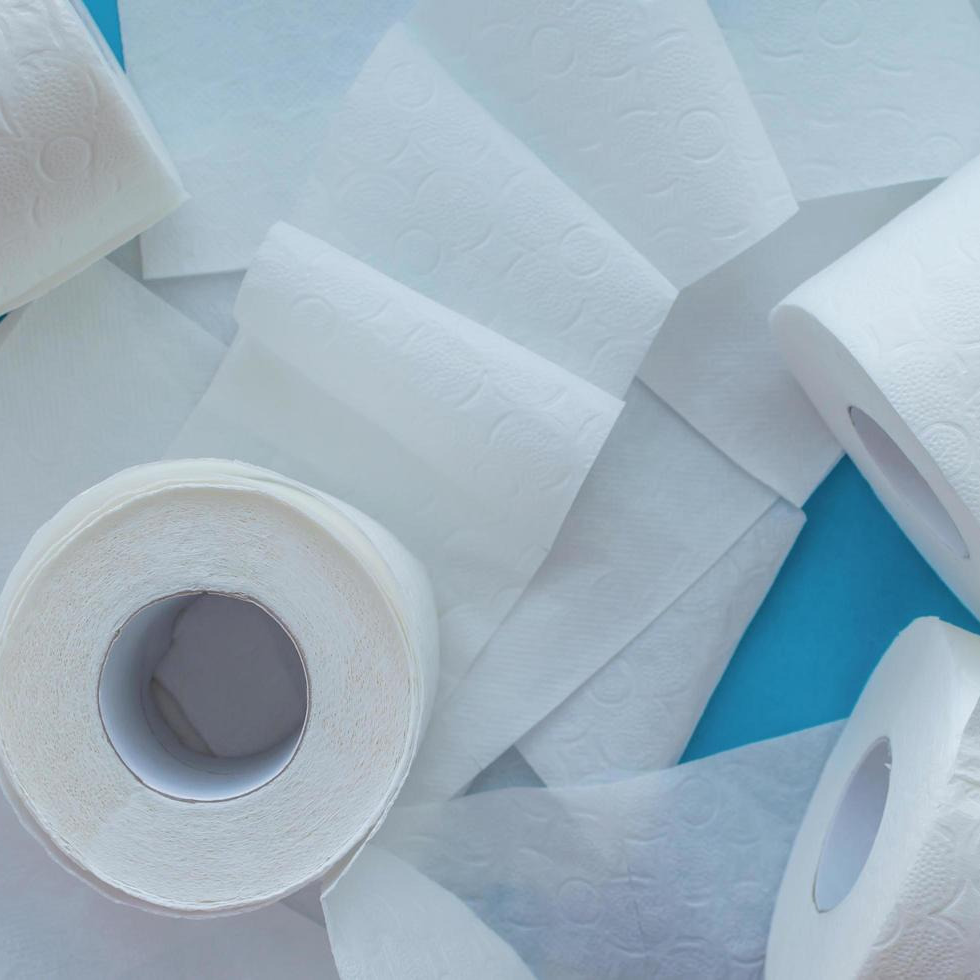 Papier toilette blanc 6 rouleaux