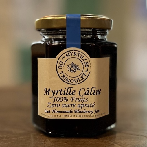 Confiture Myrtille Câline (sans sucre ajouté) - 200g - 200g