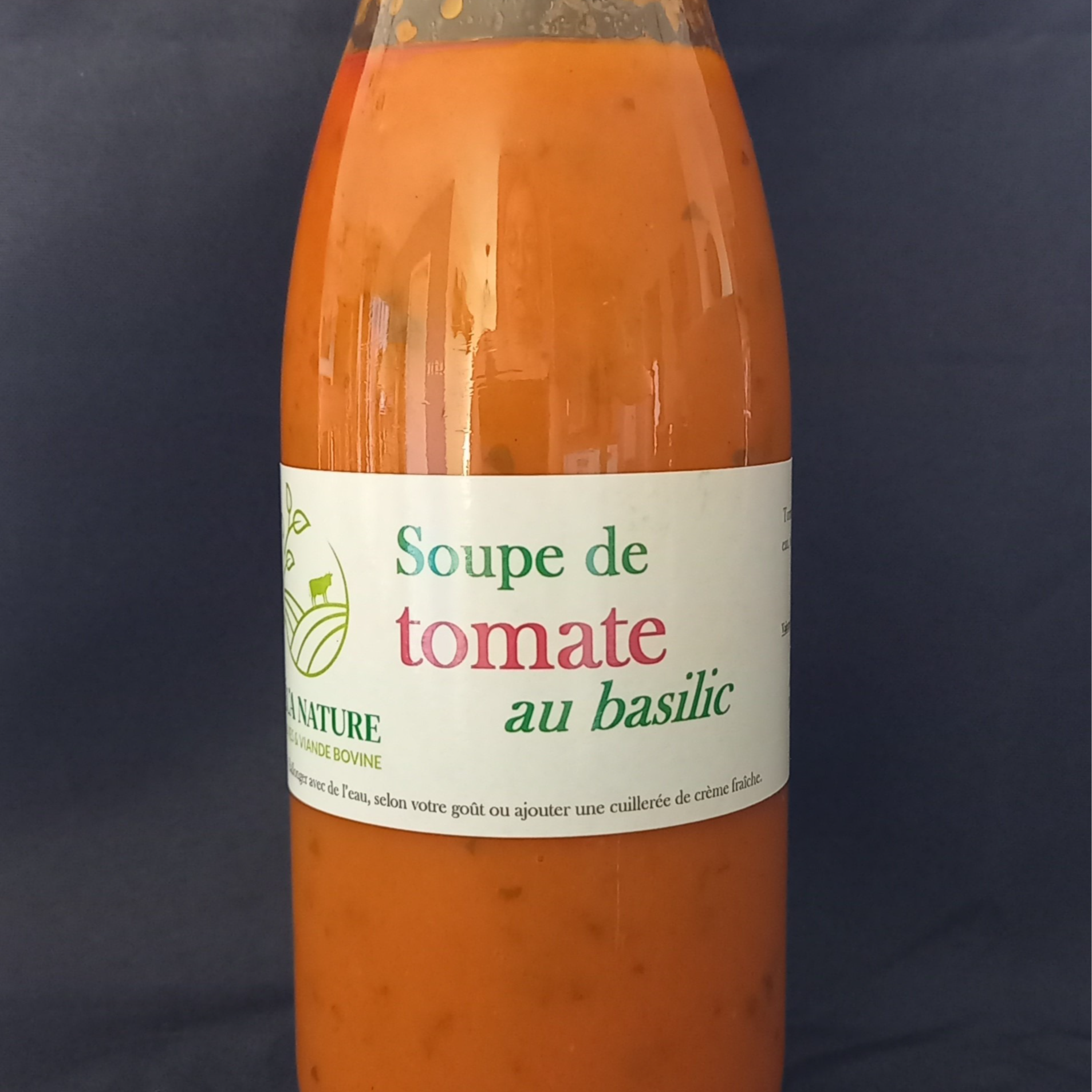Soupe tomate au basilic - 750ml