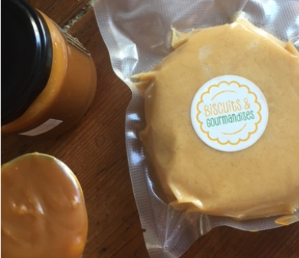 Pâte brisée sucrée fraîche au CARAMEL BEURRE SALE - 300g