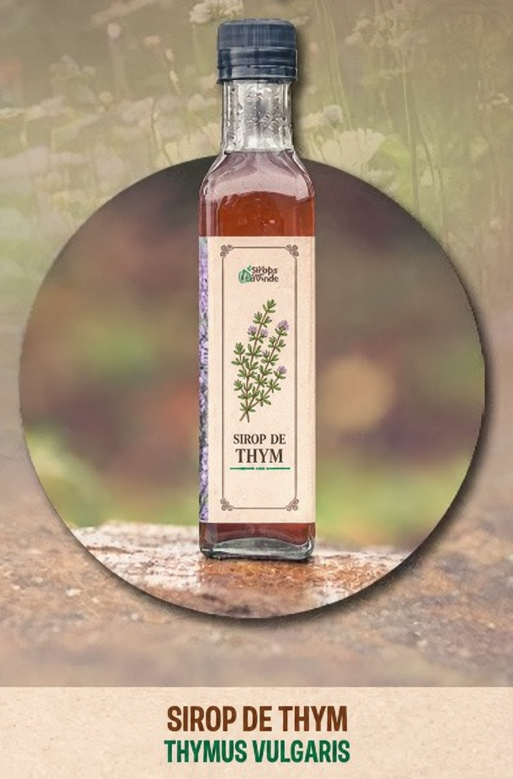 Sirop de thym - 250ml