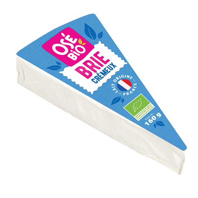Brie au lait pasteurisé - 160g