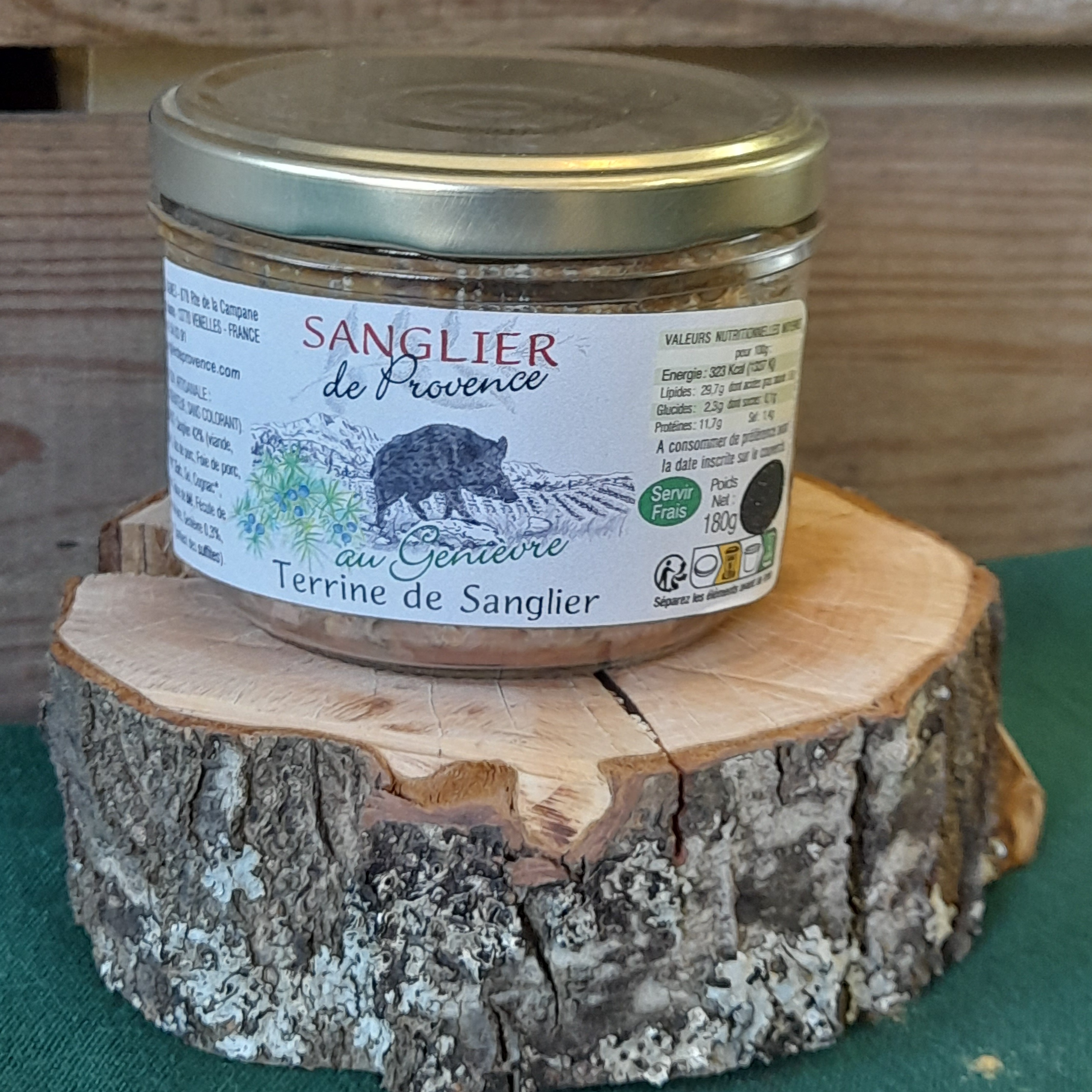 TERRINES SANGLIER GENIEVRE