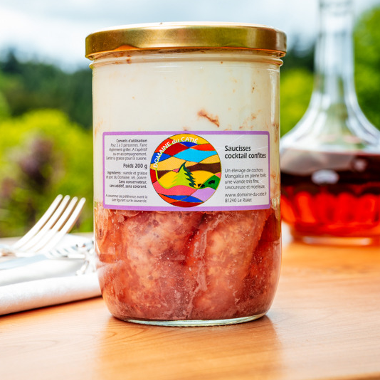 Saucisse confites - 750g