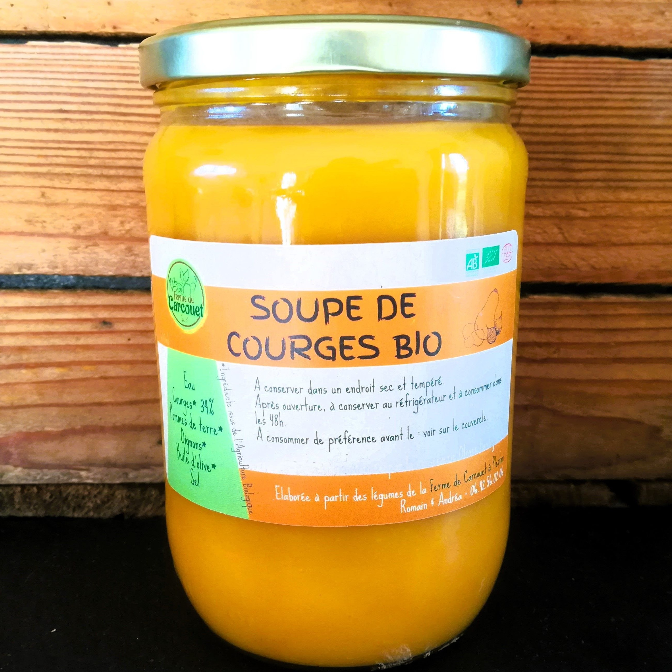 Soupe Courges x 3 - 1,98l