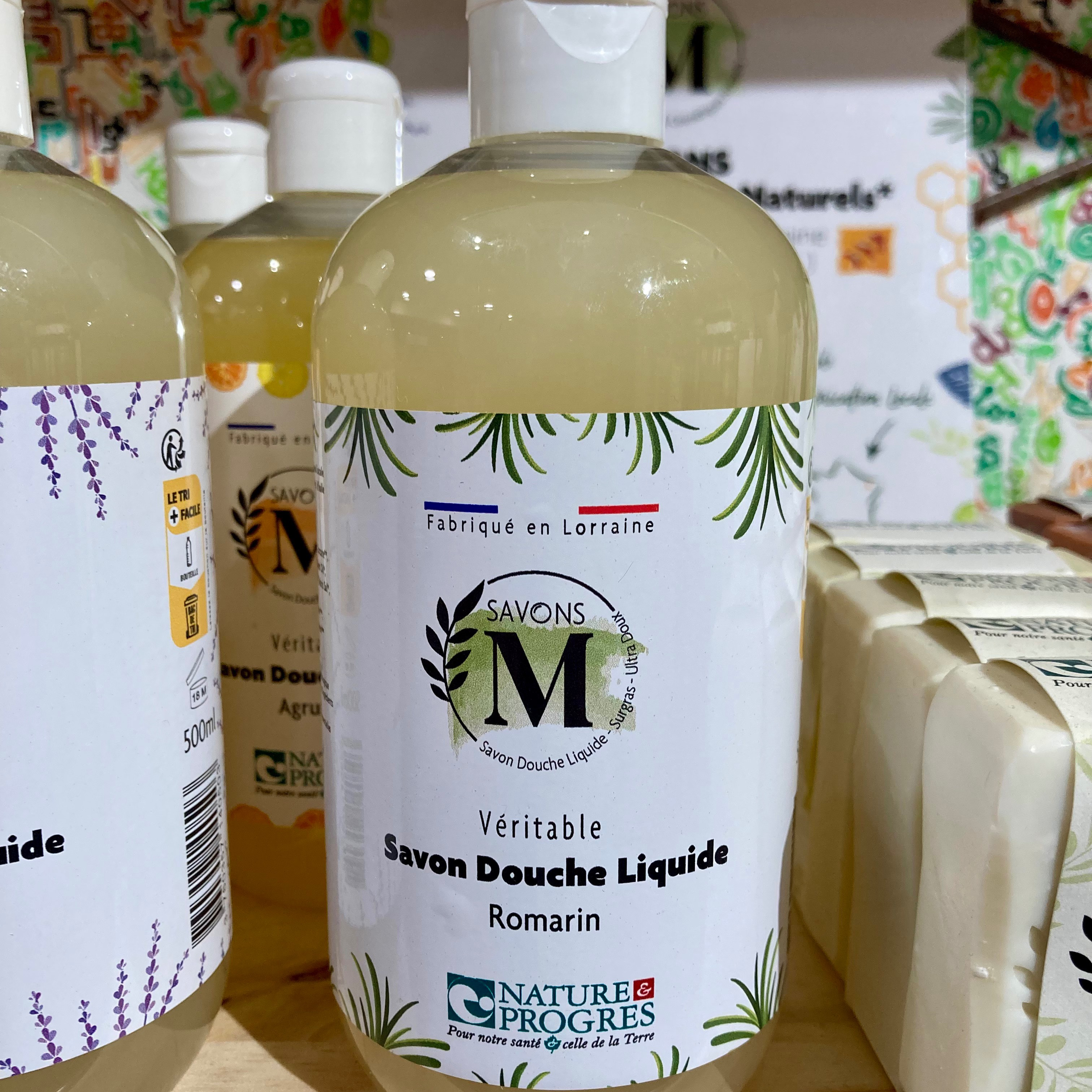 SAVON DOUCHE LIQUIDE ROMARIN