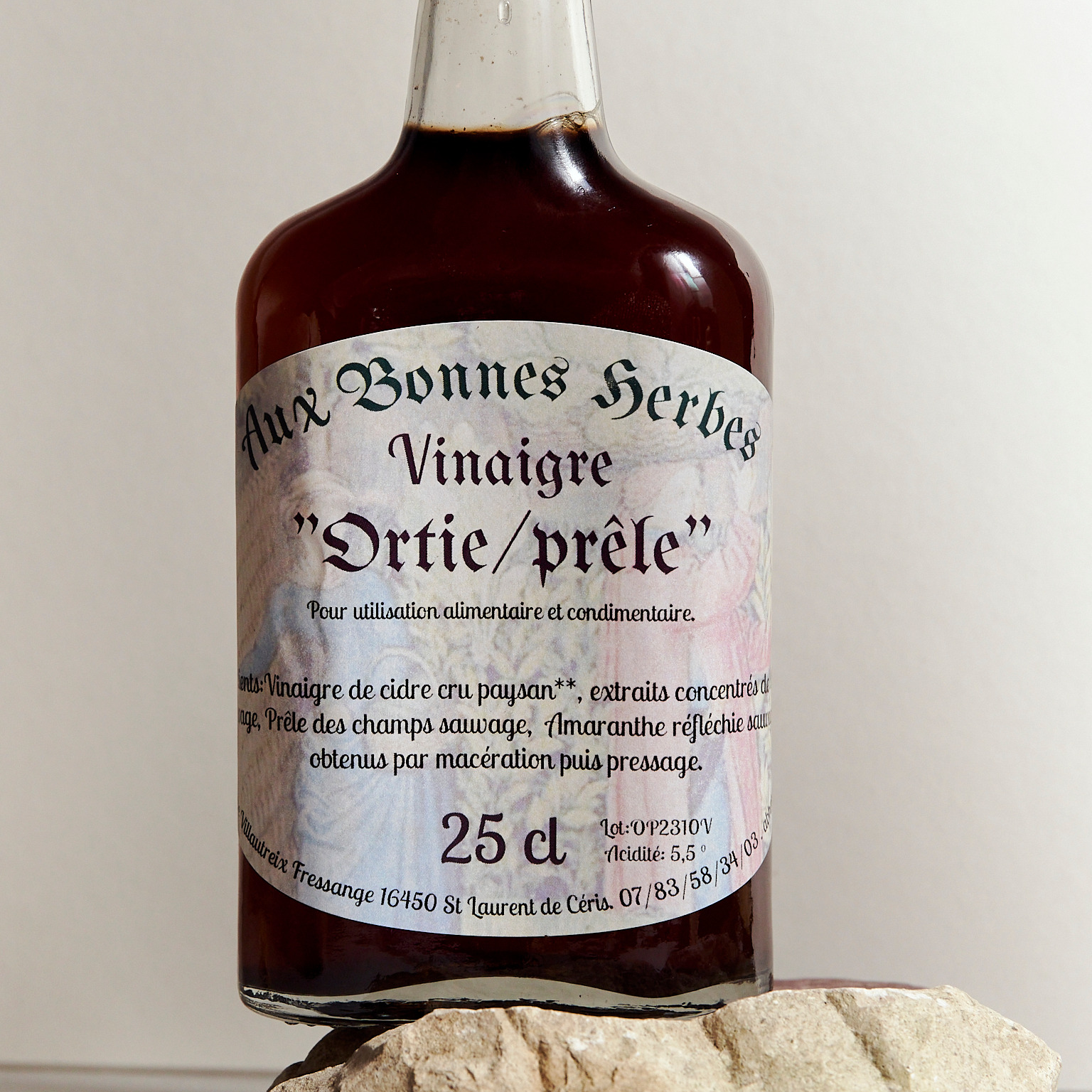 Vinaigre Ortie prêle - 25cl