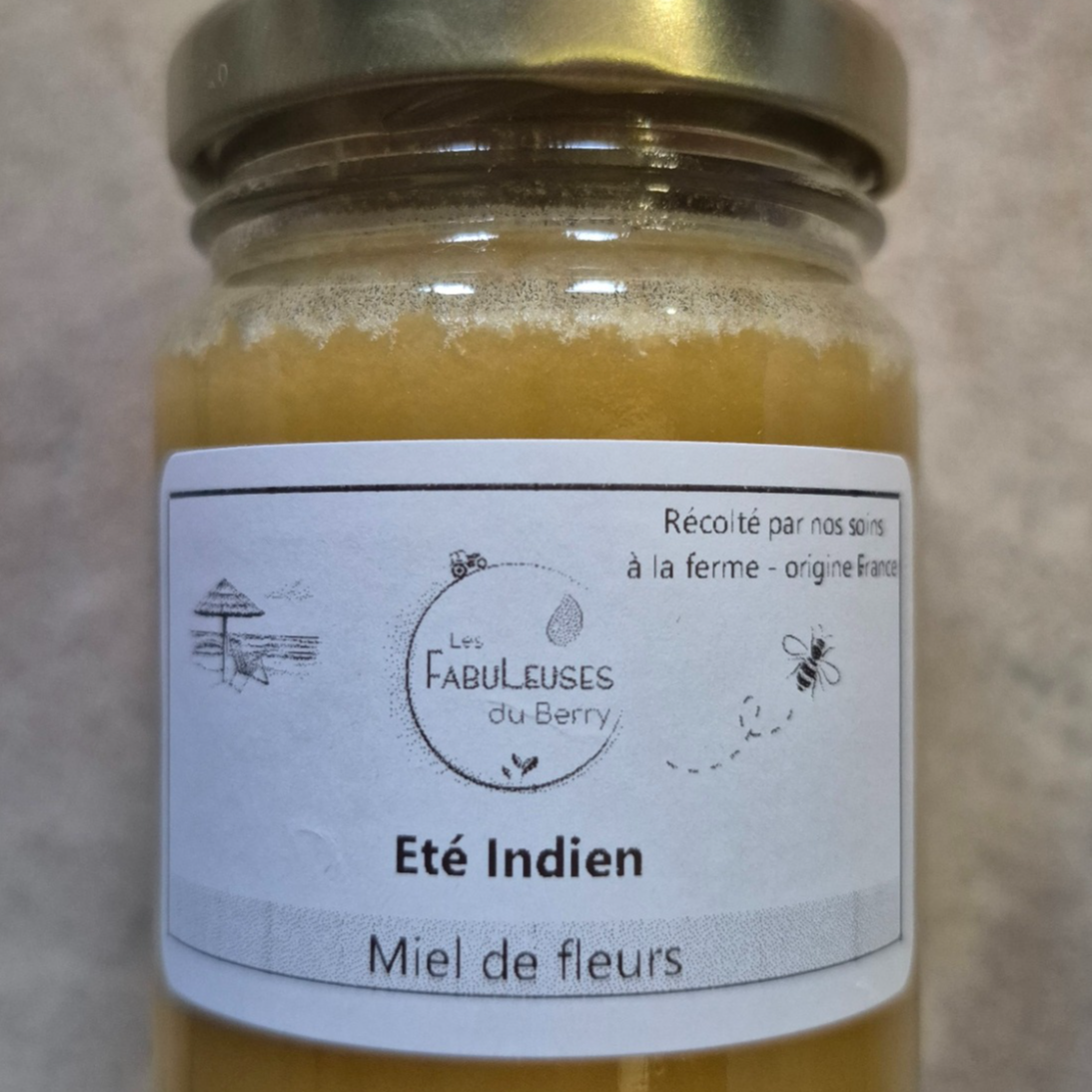 Miel de fleurs "Eté Indien" - 125g