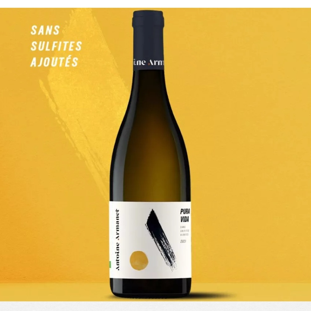 Vin Blanc Pura Vida sans sulfites