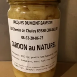 Conserve de légumes bocal de cardons - 720g