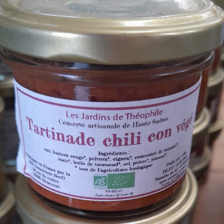 Tartinade Chili Con Végé Bio 100gr