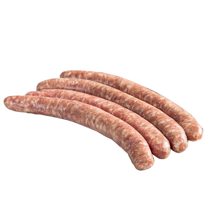 Saucisses façon chipolatas de poulet - 100g