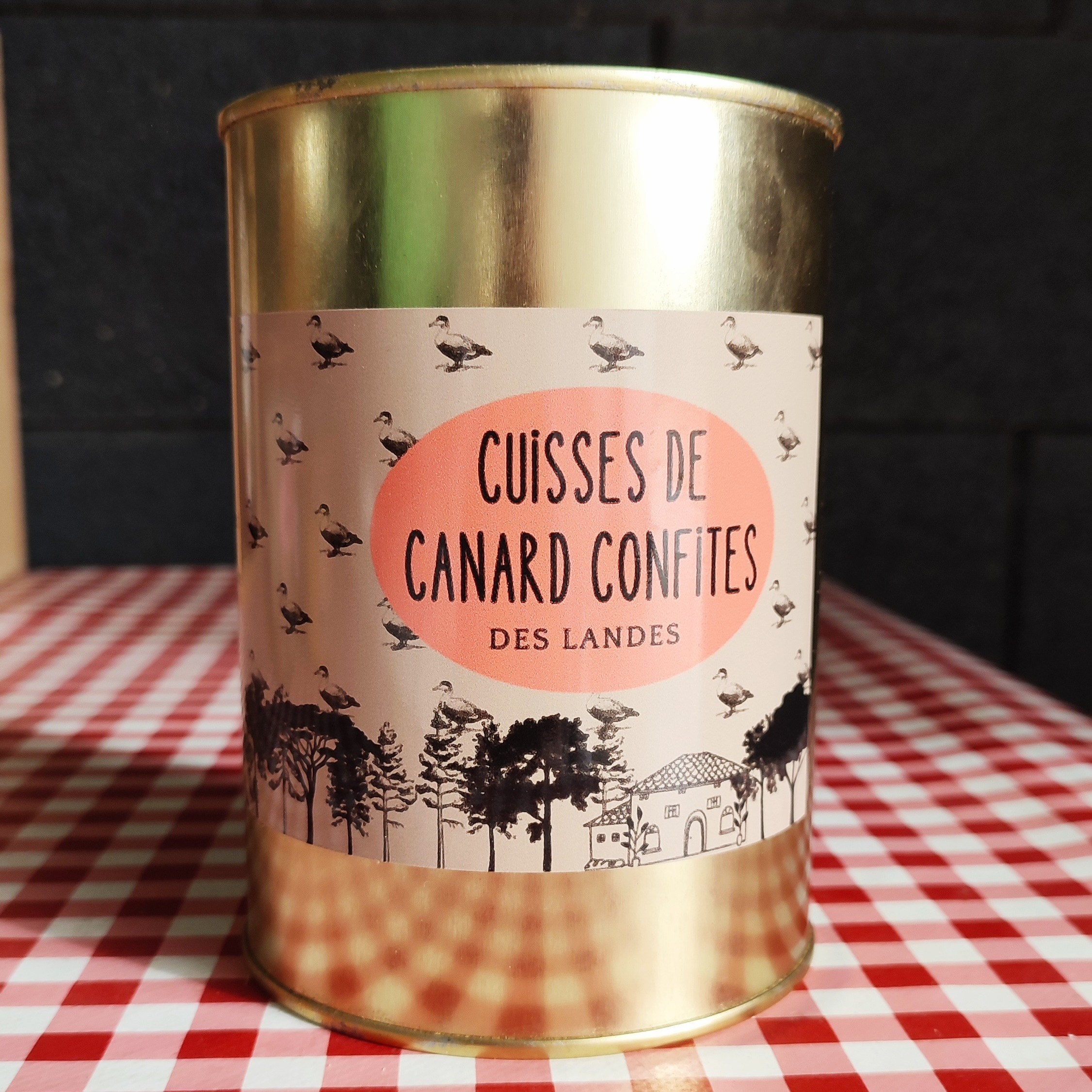 Cuisses canard confites - 740g