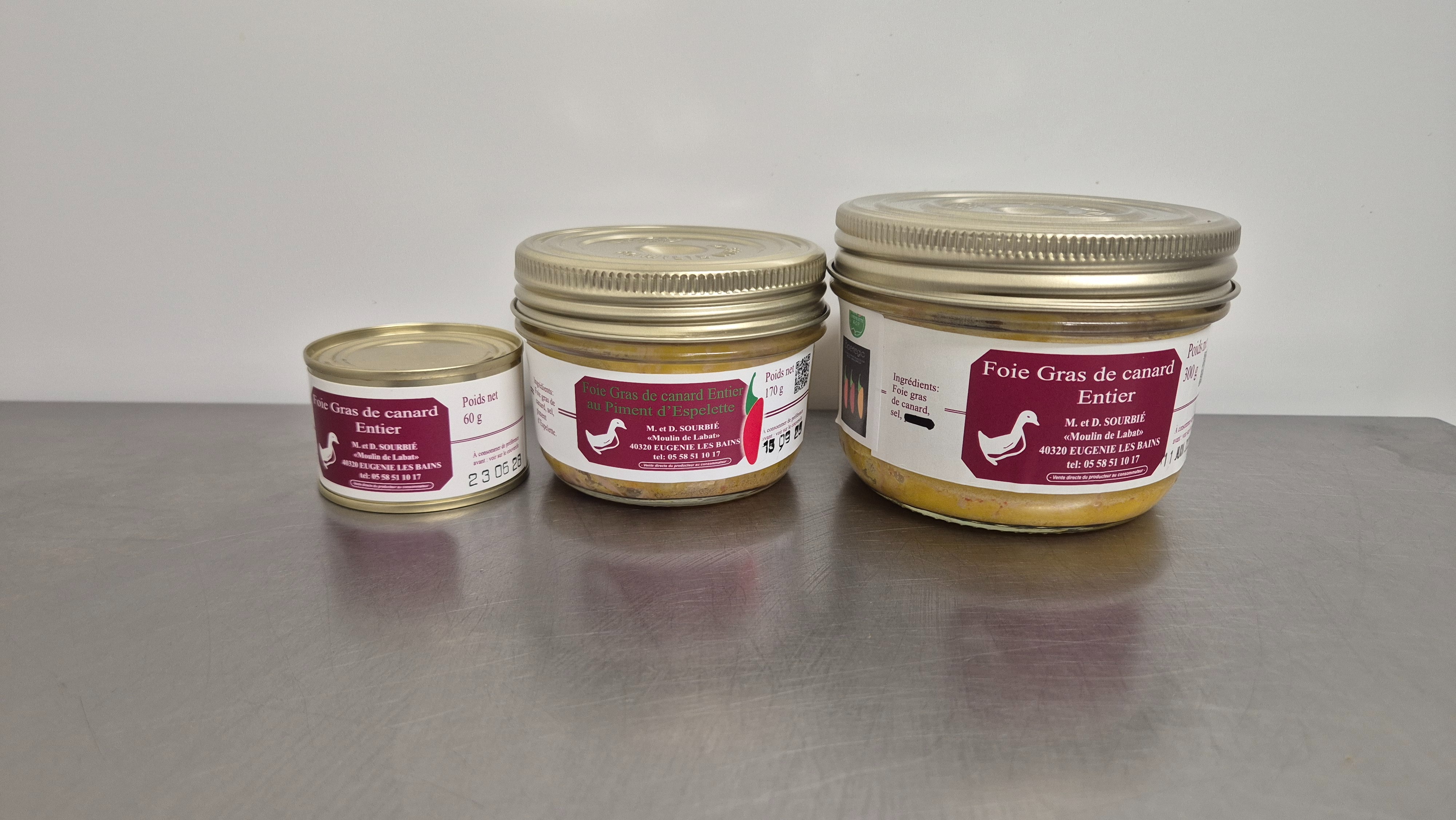 Foie gras entier au piment d espellette en conserve